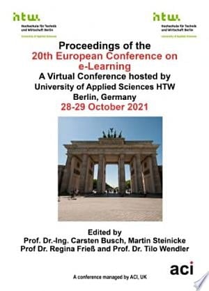 ECEL 2021 20th European Conference on e-Learning