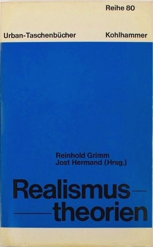Realismustheorien in Literatur, Malerei, Musik und Politik (Urban-Taschenbücher ; Bd. 871 : Reihe 80) (German Edition)