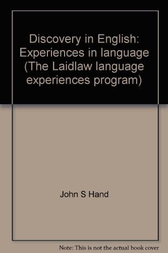 Discovery in English Experiences in Language