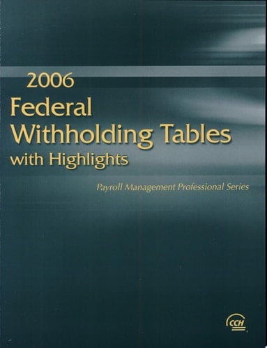 Federal with Holding Tables with Highlights