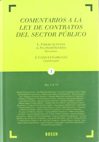 Comentarios a la Ley de Contratos del Sector Público