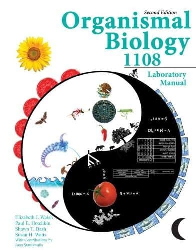 Organismal Biology 1108: Laboratory Manual