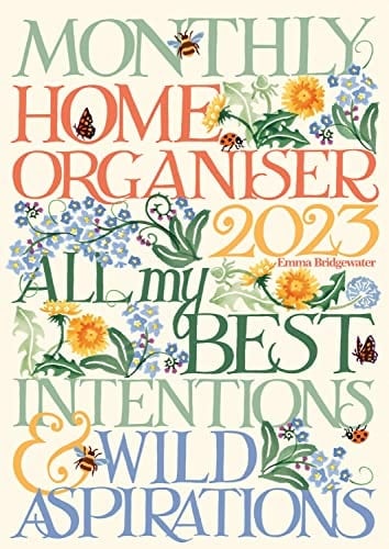 2023 Emma Bridgewater All My Best Intentions Wall Planner