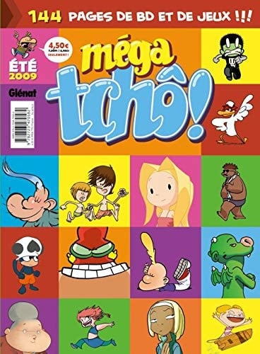 Méga tchô ! Eté 2009, 144 pages de BD et de jeux !