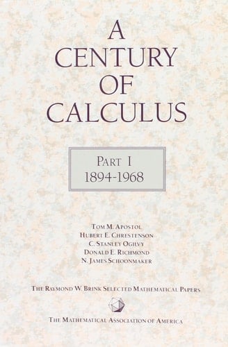 A Century of Calculus: 1969-1991
