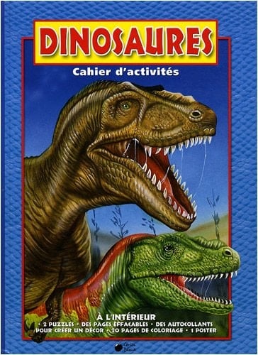 Cahier d'activités Dinosaures