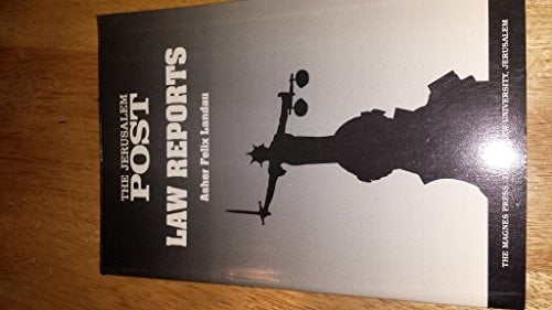 The Jerusalem Post Law Reports