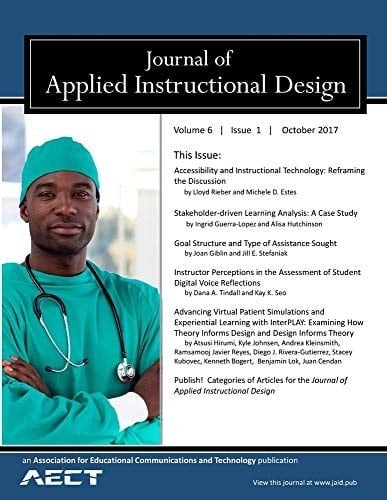 Journal of Applied Instructional Design Volume 6, Issue1