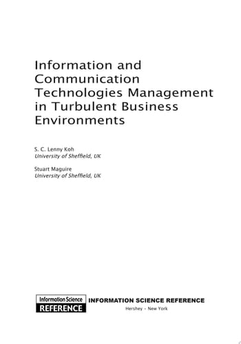 Information and Communication Technologies Management in Turbulent Business Environments