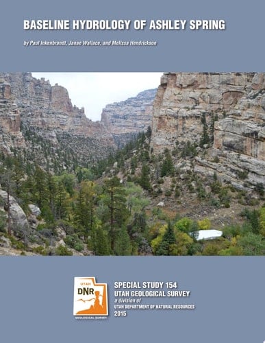 Baseline Hydrology of Ashley Spring