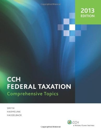 Federal Taxation Comprehensive Topics (2013)