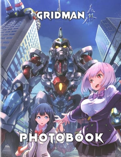 Grídmαn Photobook: Japanese Anime Book with 40 Illustrations Pages | For Teenboys, Fans in Any Occasion Relaxation