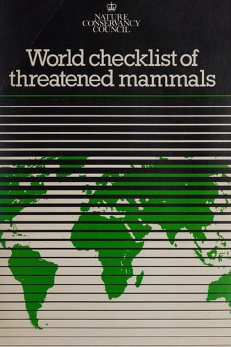World checklist of threatened mammals
