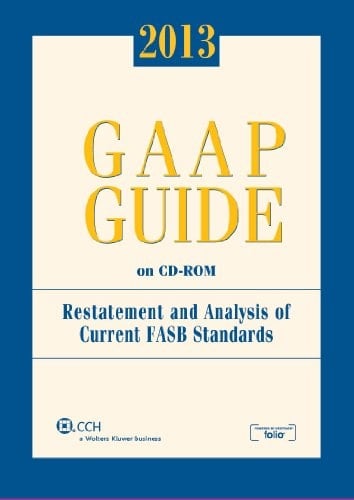 GAAP Guide on CD-ROM, 2013 (Standalone CD)