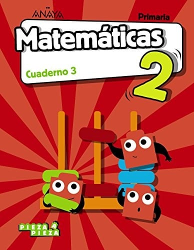 Matemáticas, 2 Primaria Pieza a pieza. Cuaderno
