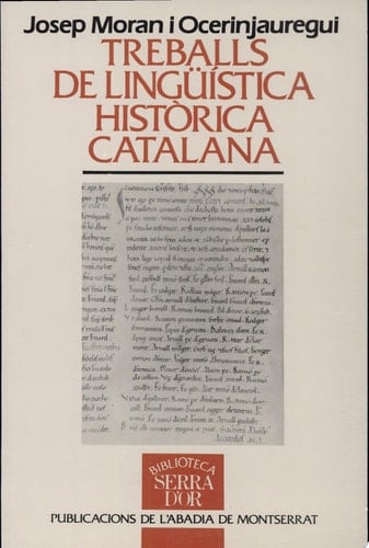 Treballs de lingüística històrica catalana
