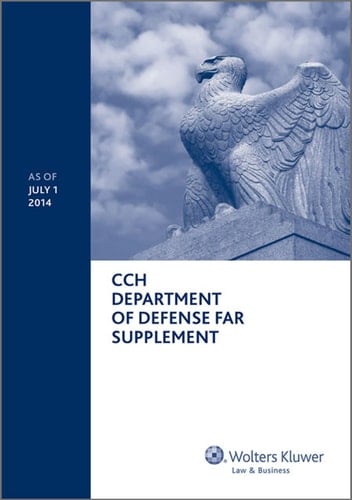 Department of Defense FAR Supplement (DFARS) - As of July 1 2014
