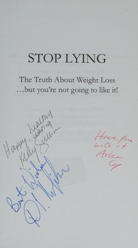 Stop Lying The Truth About Weight Loss ... But You're Not Going to Like It.