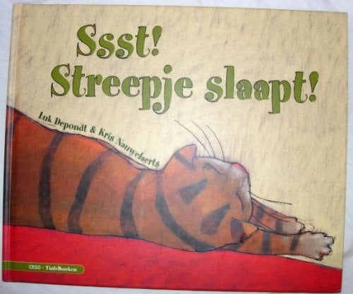 Ssst! Streepje slaapt!