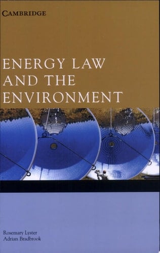 Energy Law and the Environment