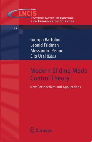 Modern Sliding Mode Control Theory New Perspectives and Applications