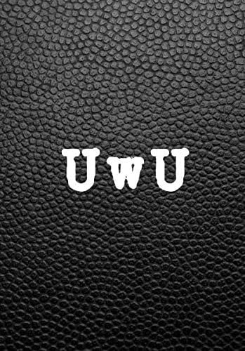 UwU Journal Notebook Composition Book Exercise Book DIN A5 110 College Ruled Pages