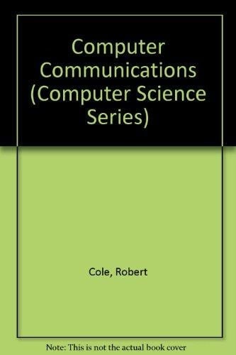 Computer Communications (Computer Science Series)