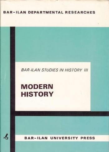 Modern history (Bar-Ilan studies in history)