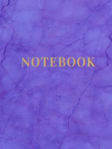 Purple Hardcover Lined Journal Notebook: 300 paper pages, 8.25*11in (about A4)