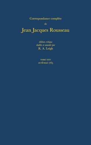 Correspondance Rousseau 25 CB