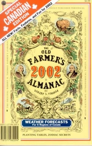 2002 Old Farmers' Almanac Canadian Edition