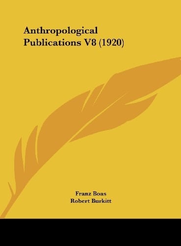 Anthropological Publications V8 (1920)