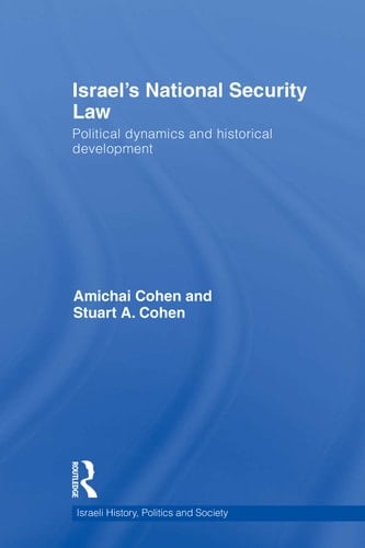 Israel's National Security Law