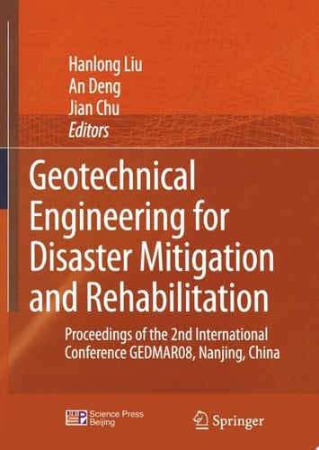 Geotechnical Engineering for Disaster Mitigation and Rehabilitation