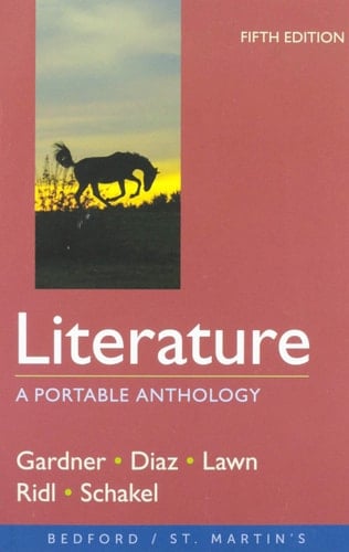 Literature A Portable Anthology