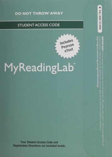 MyLab Reading with Pearson EText -- Standalone Access Card