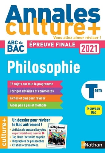 Philosophie Tle Culture +