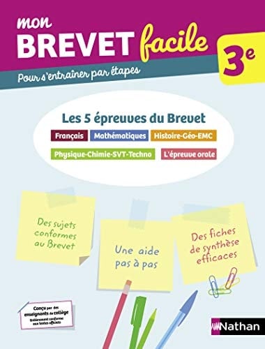 Les 5 épreuves du Brevet 3e Français, Mathématiques, Histoire-Géo-EMC, Physique-Chimie-SVT-Techno, L'épreuve orale