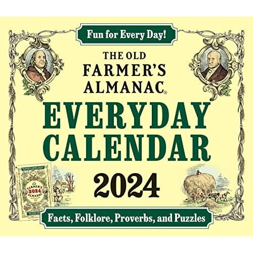 The 2024 Old Farmer's Almanac Everyday Calendar