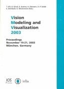 Vision, Modeling, and Visualization 2003 Proceedings, November 19 - 21, 2003, München, Germany