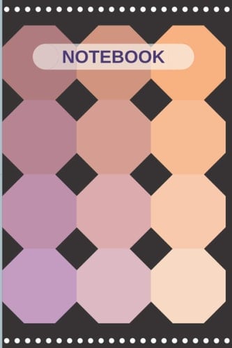 Notebook: Geometric Pattern: Vibrant pattern notebook for the vibrant youth who are full of energy. (PATTERN SERIES)
