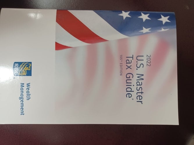U.S. Master Tax Guide, 2022, Special Edition