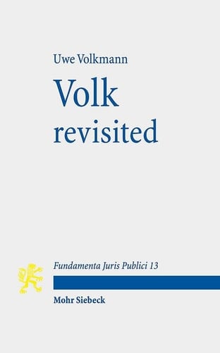 Volk Revisited Oder: Wer Oder Was Trägt Die Demokratie?