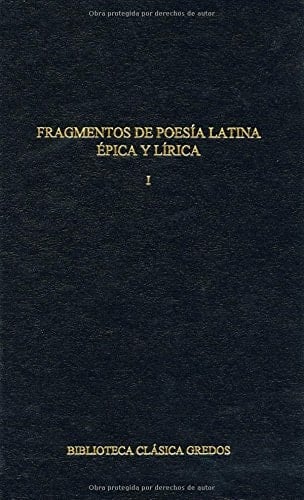 Fragmentos de poesía latina épica y lírica
