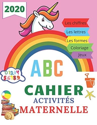 Cahier activités maternelle 2020 cahier de vacances ps ms gs 2020, carnet vacances licorne 2020, cahier activités maternelle 2020 licorne, carnet activités 2020 licorne, cahier de vacances 2020 licorne, livre activités licorne 2020, livre licorne ps à gs