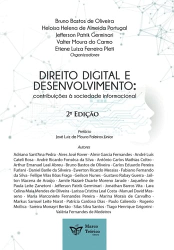 Direito Digital e Desenvolvimento:: Contribuições à Sociedade Informacional (Portuguese Edition)