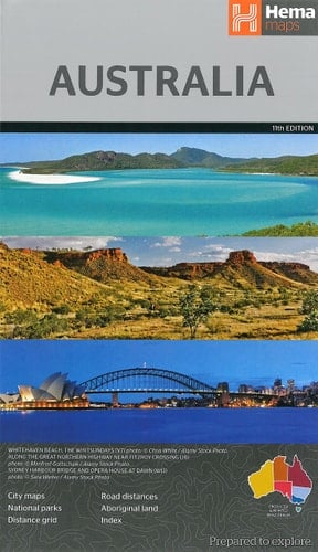 O/P Australia Large Map 11ed Use 9321438002130