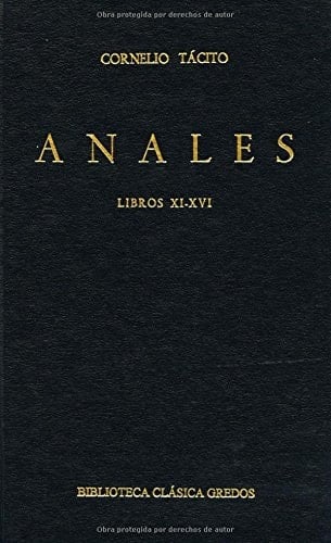 Anales libros xi-xvi (Spanish Edition)