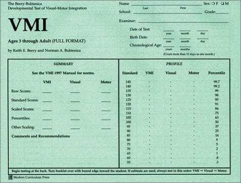 Full-Form VMI Test