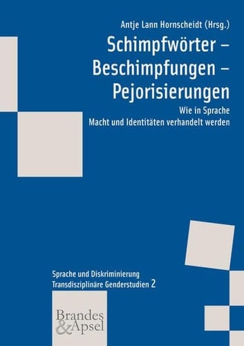 Schimpfwörter - Beschimpfungen - Pejorisierungen wie in Sprache Macht und Identitäten verhandelt werden